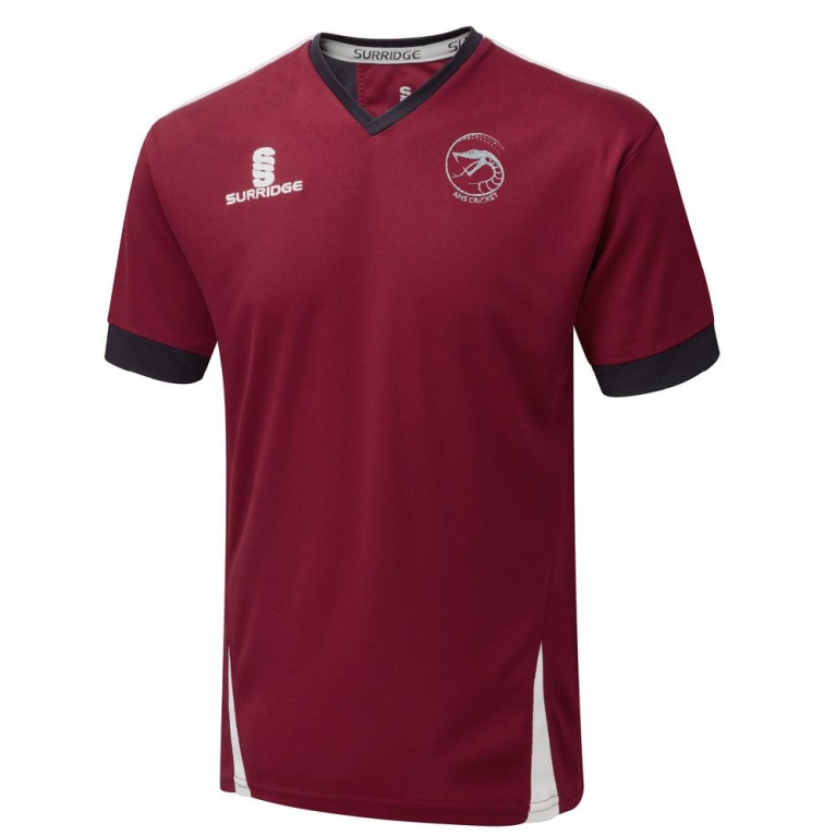 AMS Blade Training Shirt : Maroon / Navy / White