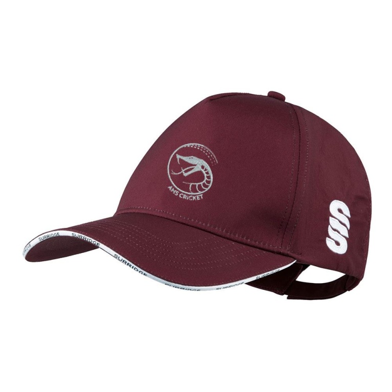 AMS Playing Baseball Cap - Maroon