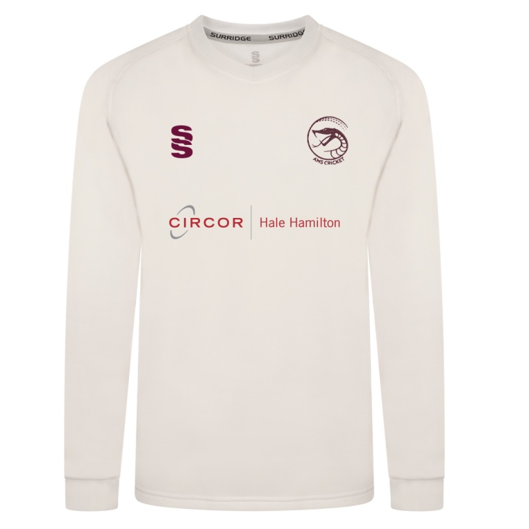 AMS Blast Long Sleeve Cricket Sweater