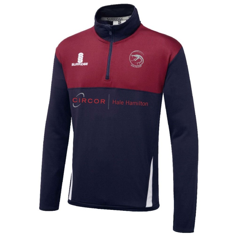 AMS Blade Performance Top : Navy / Maroon / White