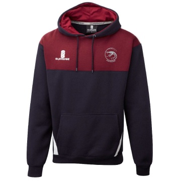 AMS Blade Hoody : Navy / Maroon / White